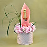 Hydrangea & Sparkling Juice Pink Box