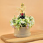 Mixed Flowers & Champagne Gift Box