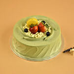 Delectable Green Tea Sponge Cake