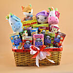 Rectangular Basket Baby Hamper