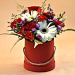 Ravishing Mixed Flowers Red Box