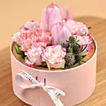 Soothing Flowers Round Box