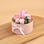 Soothing Flowers Round Box