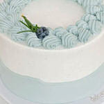 Blueberries Blue Forest Cake