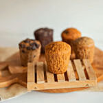 Carrot Wholemeal Muffins 6 Pcs