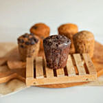 Wholemeal Chocolate Chip Muffins 6 Pcs