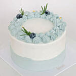 Blueberries Blue Forest Cake