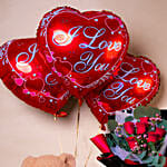 Adorable Love Gift Combo Arrangement