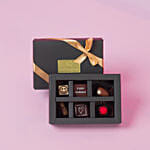 Artistic Happy Birthday Chocolate Box 6 Pcs