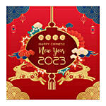 Happy Chinese New Year Printed Cushion