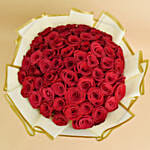 50 Valentine Roses Bouquet