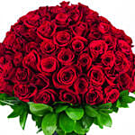 150 Red Roses Posy