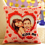 Kiss Day Special Personalised Cushion