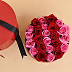 Roses Red Love Box For Valentine