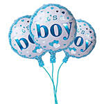 Butter Sponge Cake With It's A Boy Balloons Set