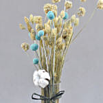 Splash of Sky Vase Arrangement