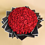 200 Valentine Roses Bouquet for Valentines Day