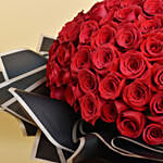 200 Valentine Roses Bouquet for Valentines Day