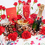 Bublling Fizz and Chocolate Love Hamper