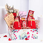 Treats Perfume and Flower Valentine Hamper