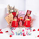 Treats Perfume and Flower Valentine Hamper