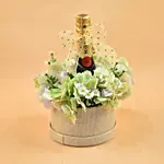 Mixed Flowers & Champagne Gift Box