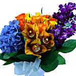 Delightful Flowers With Chocolate