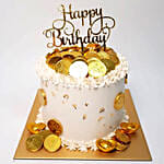 Happy Bday Money Pulling Cake
