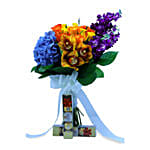 Delightful Flowers With Chocolate
