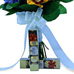 Delightful Flowers With Chocolate