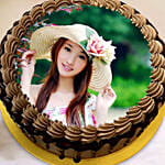 Personalised Yummy Chocolate Ganache Cake 6 Inches