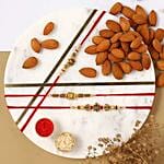 Sneh Feng Shui Rakhi Set & Almonds