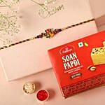 Sneh Ganesha Rakhi & Soan Papdi