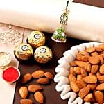 Sneh Lumba Rakhi With Almonds & Ferrero Rocher