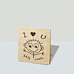 12 Valentines Red Roses Bouquet With I Love You Table Top For Valentines Day