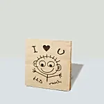 15 Red Roses And Million Smiles With I Love You Table Top For Valentines