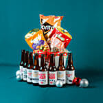 Bucket Full Of Beer N Munchies