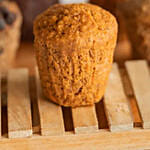 Carrot Wholemeal Muffins 6 Pcs