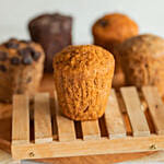 Carrot Wholemeal Muffins 6 Pcs