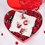 Chocolate and Valentines Roses Box