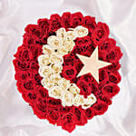 Crescent Moon Flowers Box