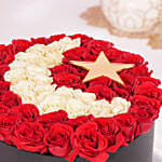 Crescent Moon Flowers Box