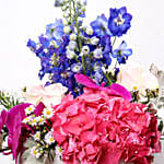 Dazzling Floral Box With Chocolate