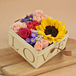 Delightful Flowers Love Box