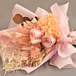 Elegant Mixed Preserved Flowers Bouquet