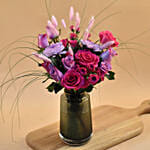 Enchanting Mixed Flowers Vase