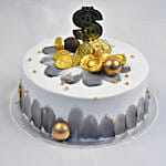 Father's Day Vanilla Sponge Cake