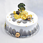 Father's Day Vanilla Sponge Cake