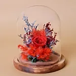 Forever Rose In Glass Dome