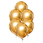 Gold Chrome Balloons